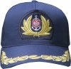 czapka baseball kapitan, cap Merchant Navy master kolor granatowy